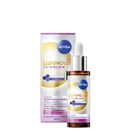 Сыворотка для мгновенного сияния кожи Luminous 630 Skin Glow 30 мл Nivea
Сыворотка для мгновенного сияния кожи Luminous 630 Skin Glow 30 мл Nivea