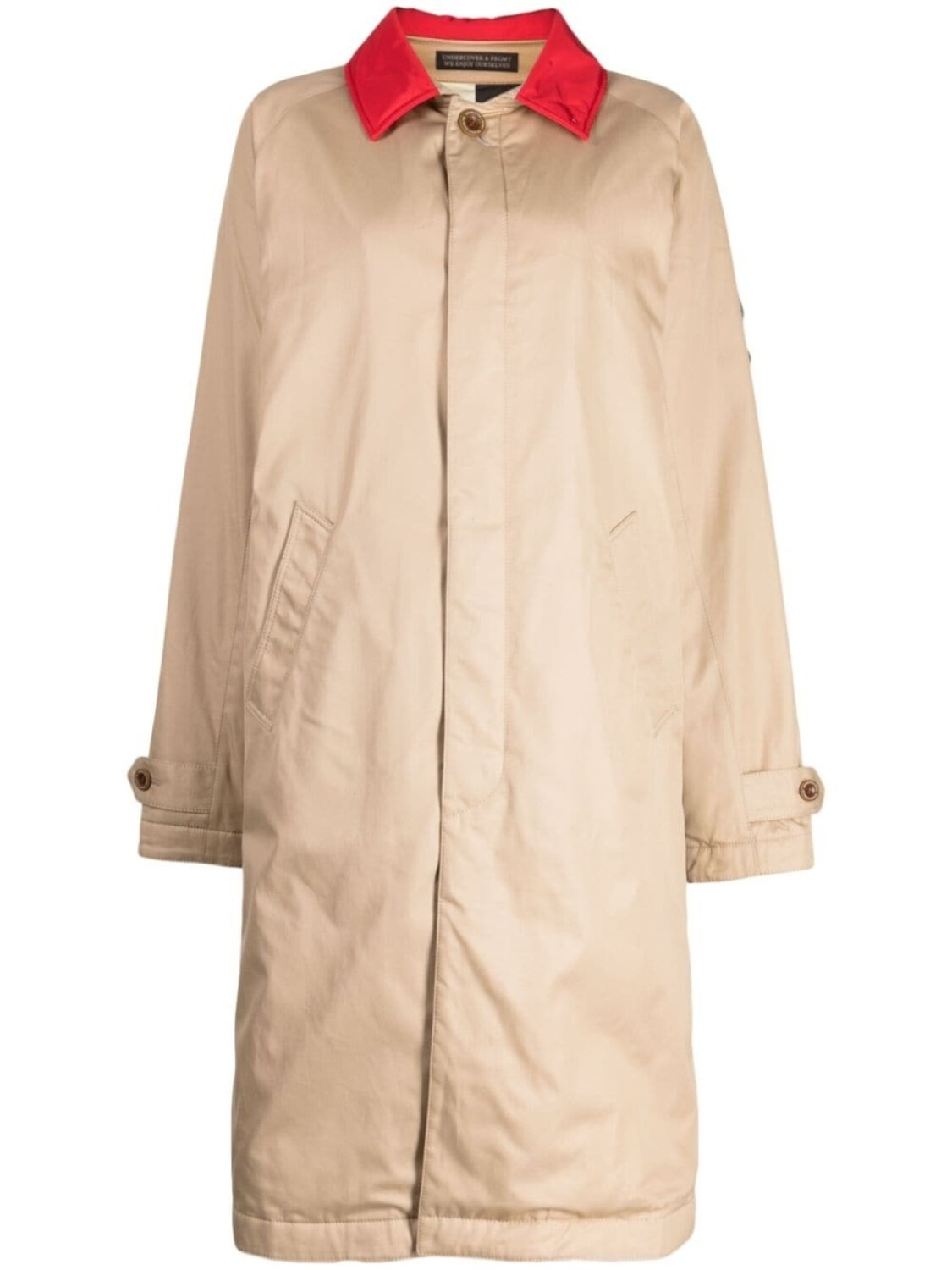 Undercover тренч из коллаборации с Fragment Design, коричневый
Undercover тренч из коллаборации с Fragment Design, коричневый