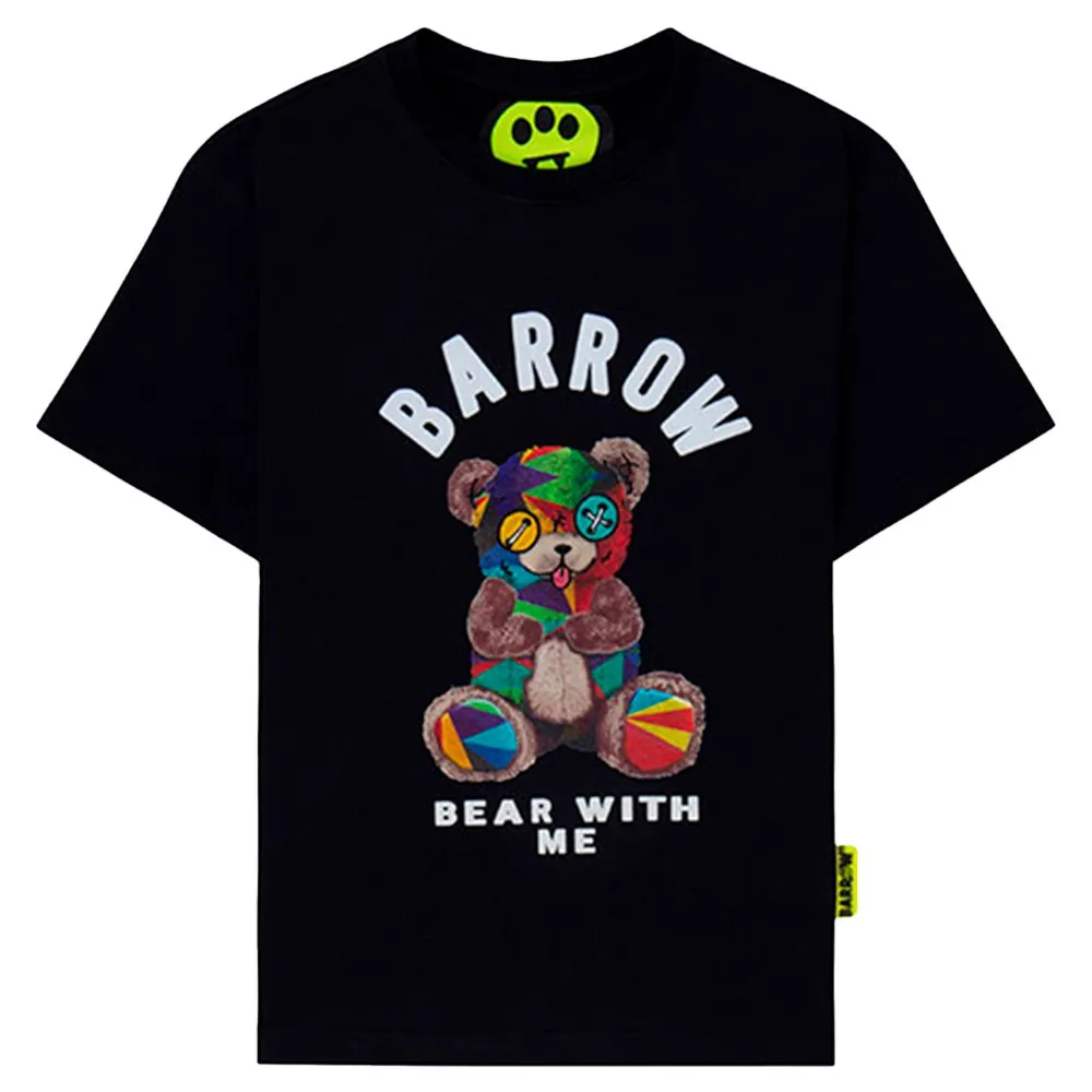 Футболка Barrow Kids F4BKJUTH074, черный 
Футболка Barrow Kids F4BKJUTH074, черный