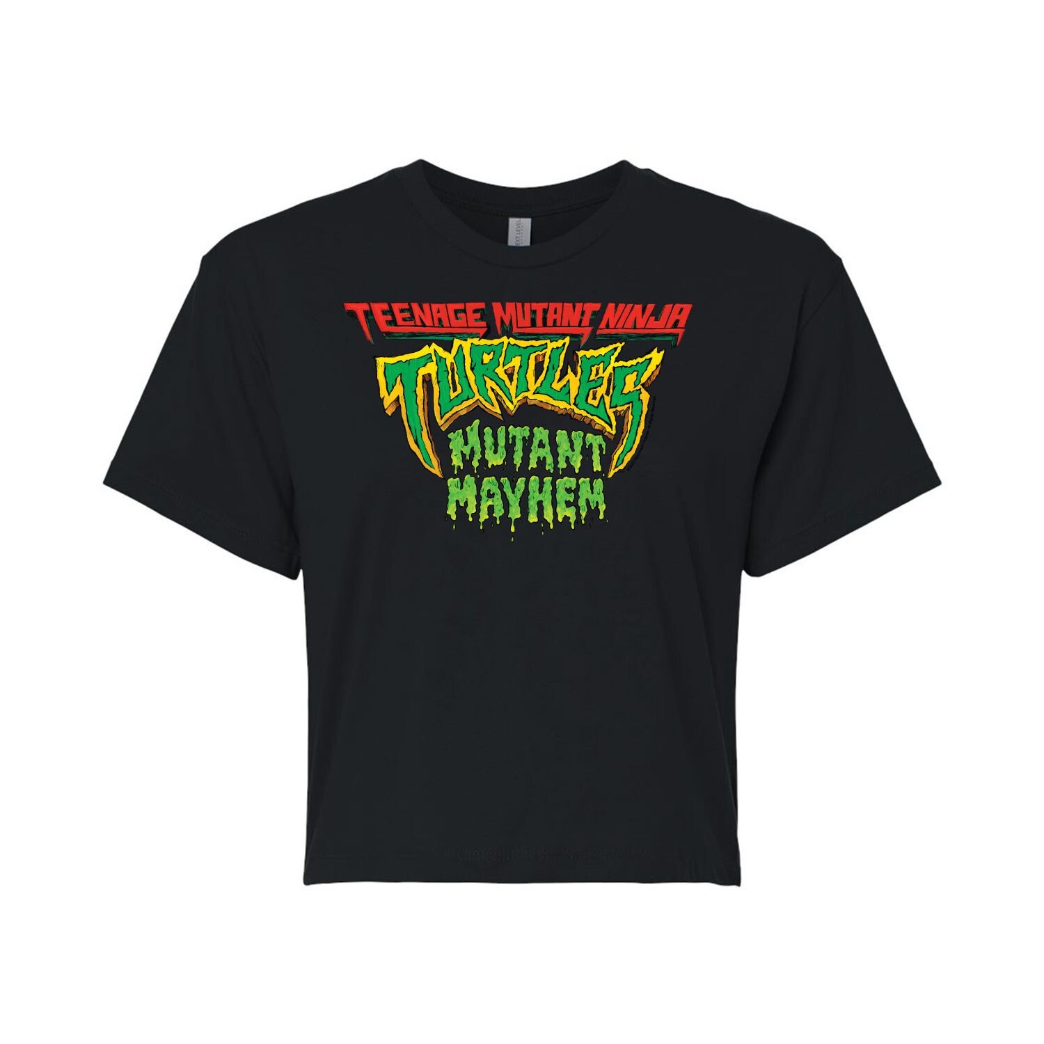 Укороченная футболка с рисунком Teenage Mutant Ninja Turtles Mutant Mayhem для юниоров Licensed Character, черный
Укороченная футболка с рисунком Teenage Mutant Ninja Turtles Mutant Mayhem для юниоров Licensed Character, черный