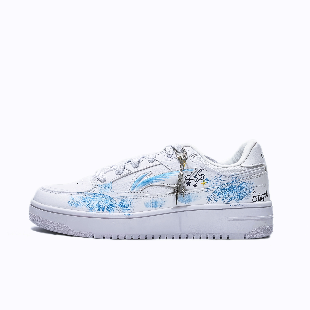 Кроссовки для скейтбординга Li Ning Tianji Dream Factory с противоскользящим и износостойким покрытием, низкие, унисекс., белый
Кроссовки для скейтбординга Li Ning Tianji Dream Factory с противоскользящим и износостойким покрытием, низкие, унисекс., белый