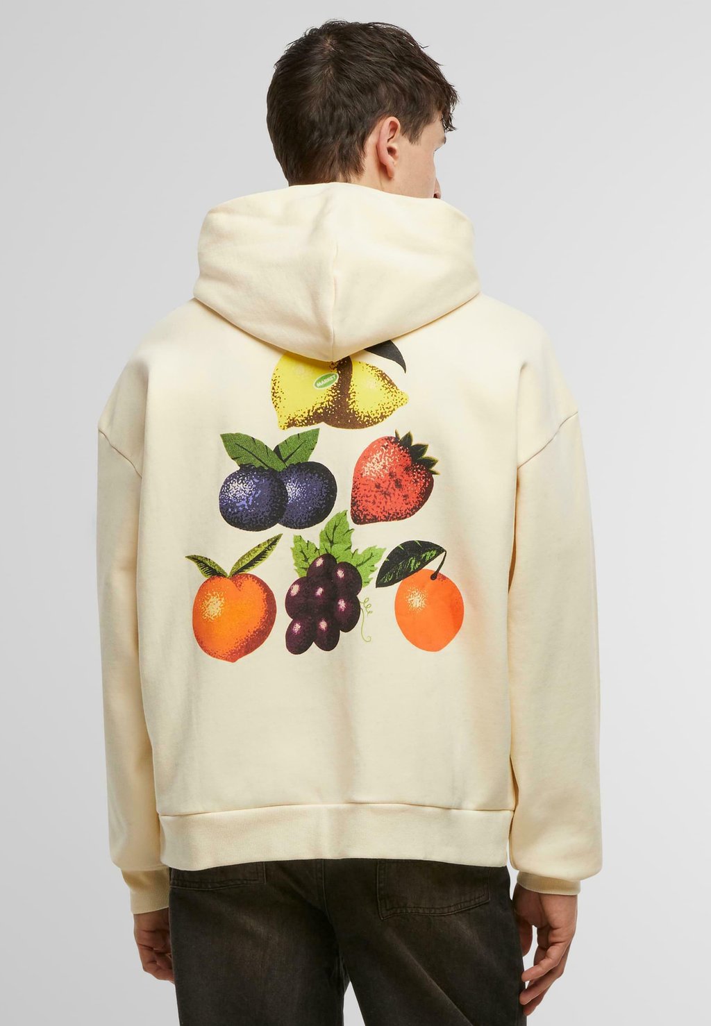 Толстовка на молнии GOOD PRODUCE Market, бежевый 
Толстовка на молнии GOOD PRODUCE Market, бежевый