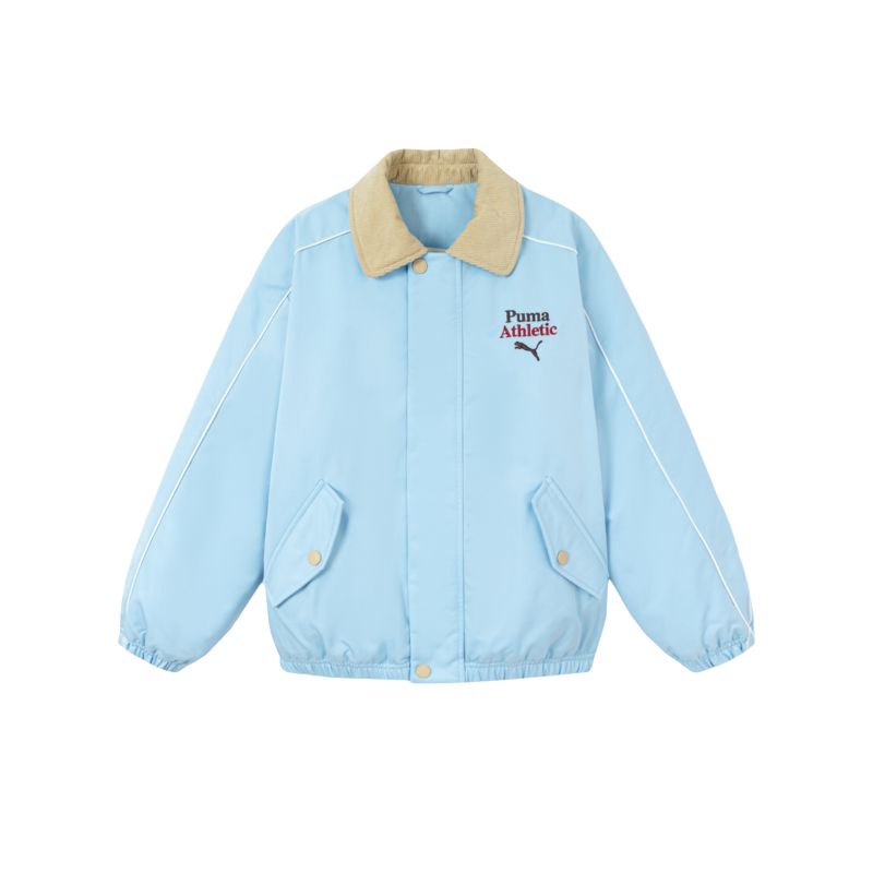Детская утепленная куртка PUMA, светло-голубой
Детская утепленная куртка PUMA, светло-голубой