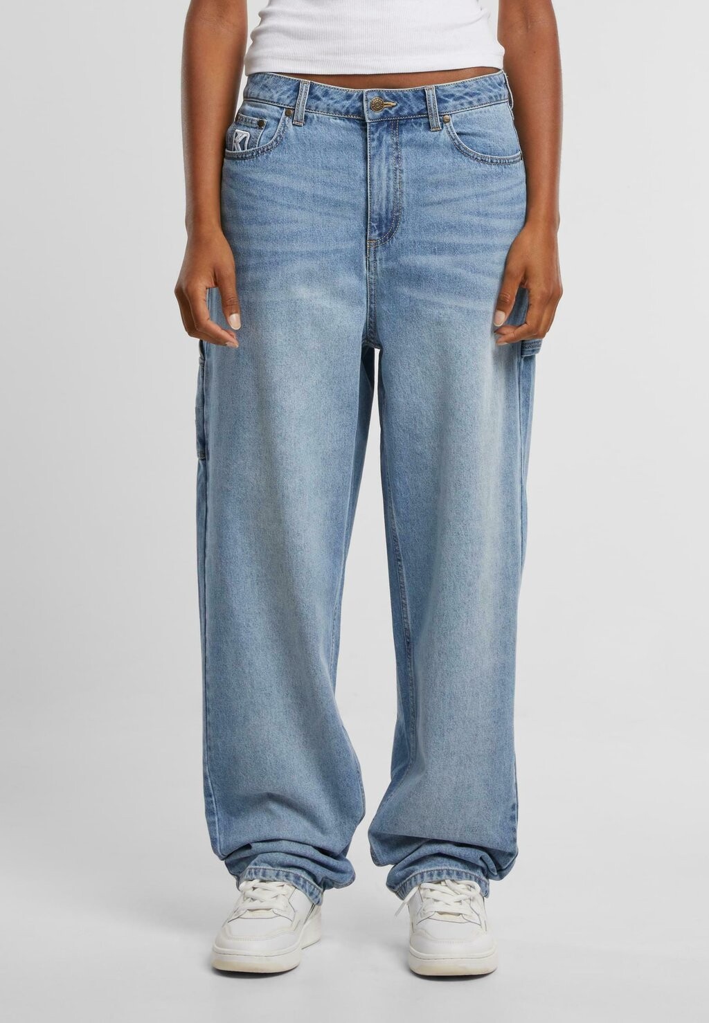 Джинсы свободного кроя OG BAGGY WORKWEAR VINTAGE Karl Kani, синий
Джинсы свободного кроя OG BAGGY WORKWEAR VINTAGE Karl Kani, синий