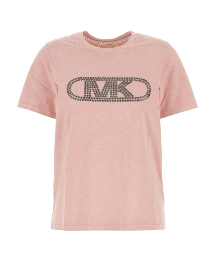 Розовая хлопковая футболка Michael Kors, розовый
Розовая хлопковая футболка Michael Kors, розовый