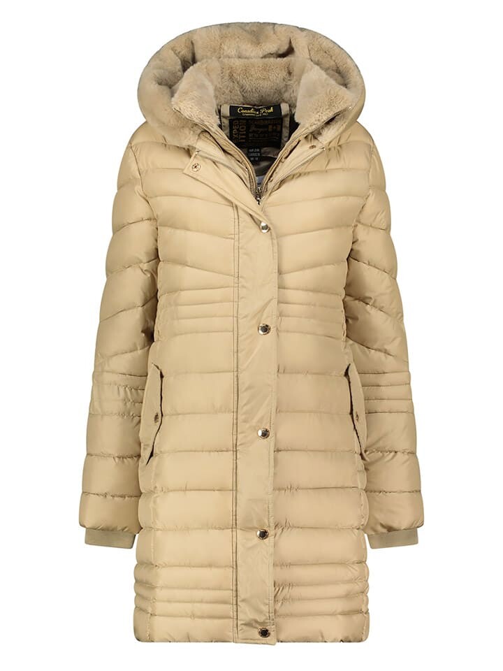 Пуховик Canadian Peak Wintermantel Biensureak, бежевый
Пуховик Canadian Peak Wintermantel Biensureak, бежевый