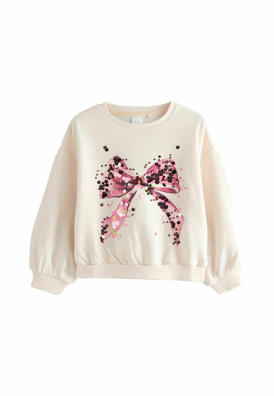Толстовка Next Sweatshirt, Ecru Bow Sequin/White
Толстовка Next Sweatshirt, Ecru Bow Sequin/White