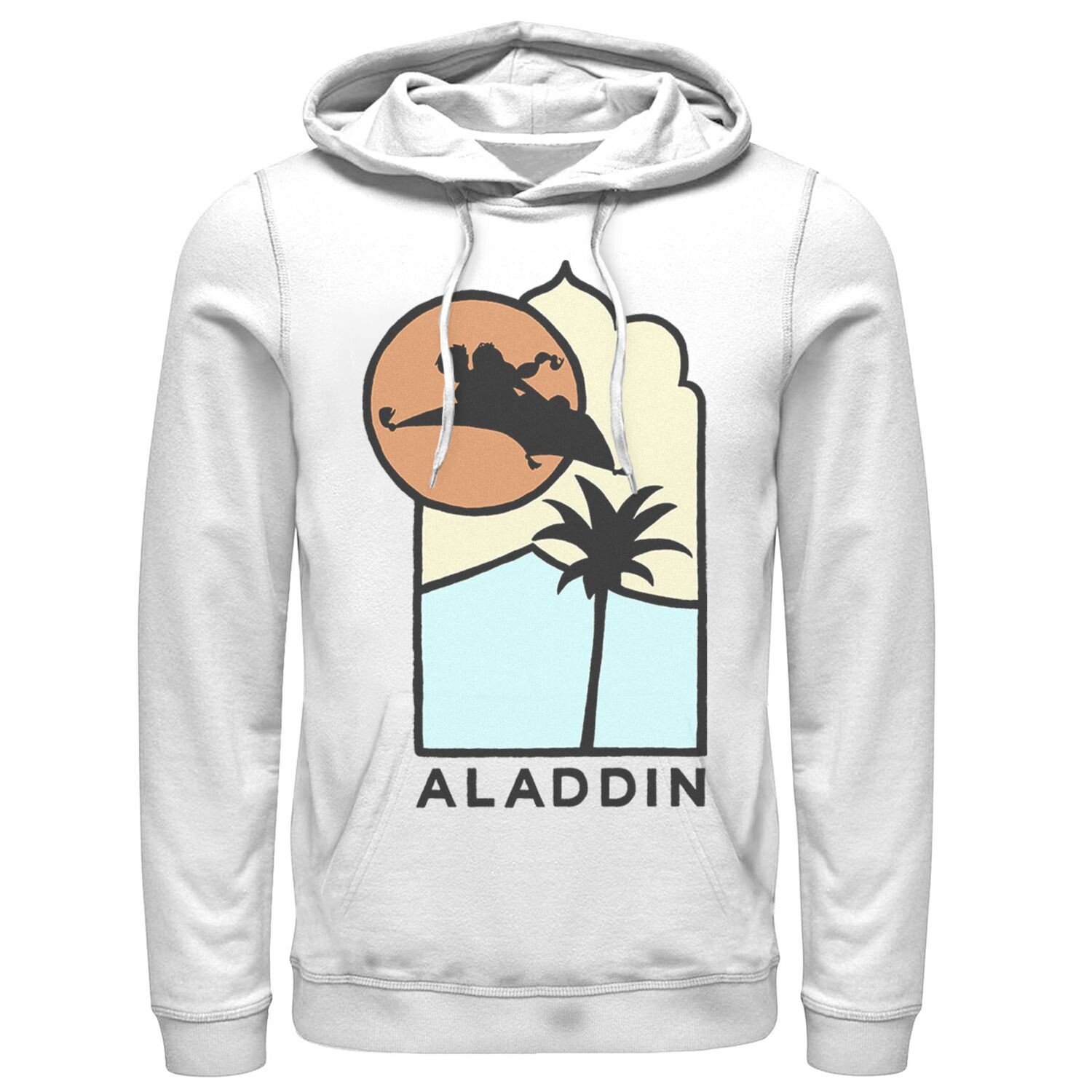 Мужская толстовка с логотипом Aladdin Carpet Ride Line Art Disney, белый
Мужская толстовка с логотипом Aladdin Carpet Ride Line Art Disney, белый