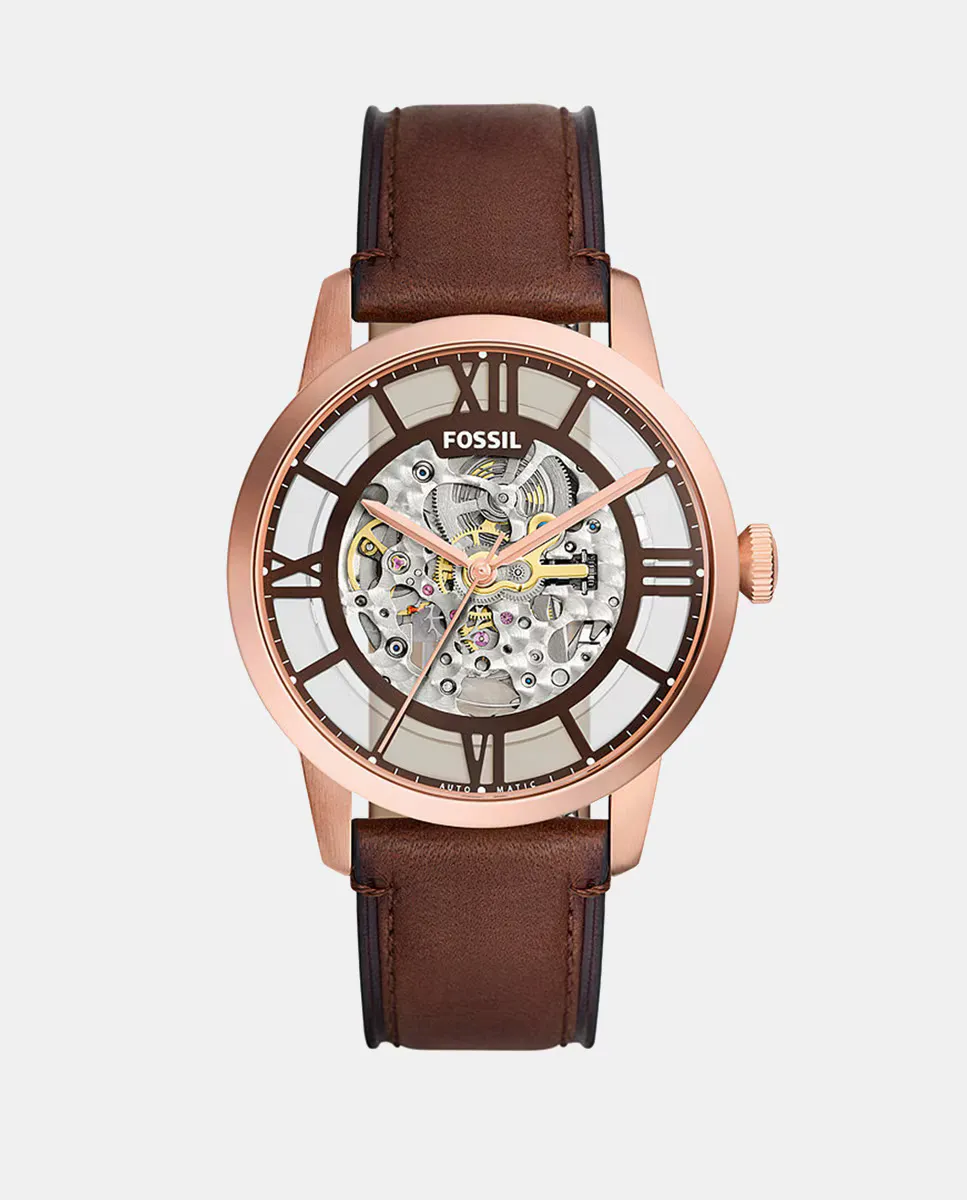 ME3259 Автоматические коричневые кожаные мужские часы Fossil
ME3259 Автоматические коричневые кожаные мужские часы Fossil