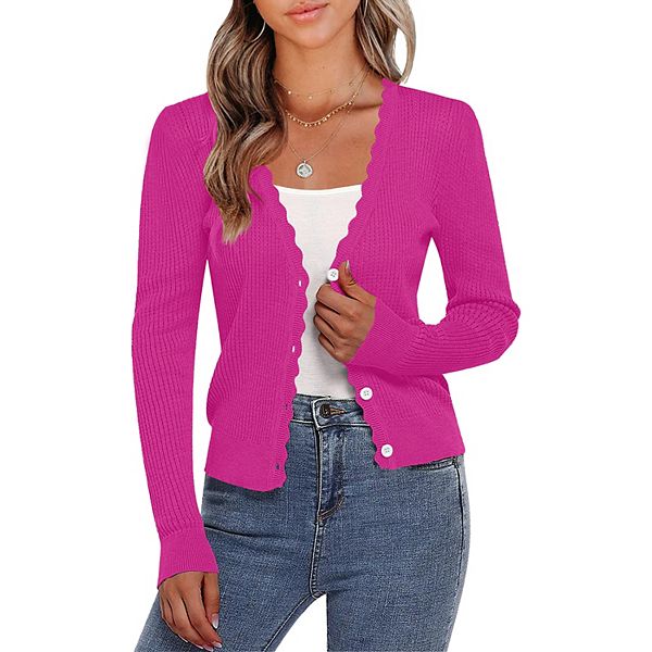 Женский укороченный вязаный кардиган с V-образным вырезом на пуговицах Maxxis Merch, Rose
Женский укороченный вязаный кардиган с V-образным вырезом на пуговицах Maxxis Merch, Rose