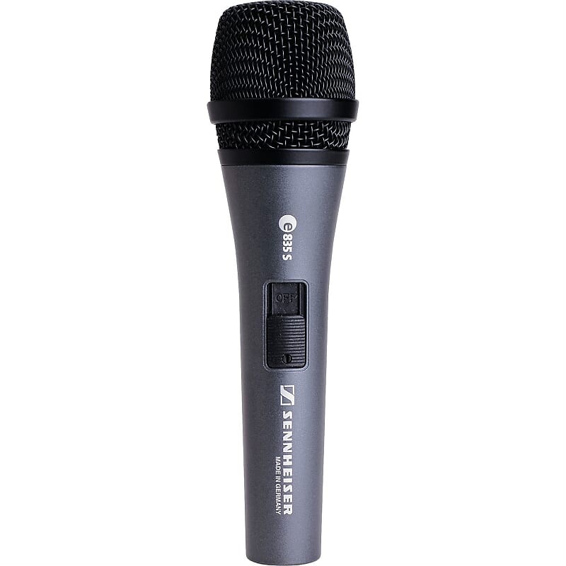 Вокальный микрофон Sennheiser e835 S Dynamic Handheld Cardioid Microphone with On / Off Switch
Вокальный микрофон Sennheiser e835 S Dynamic Handheld Cardioid Microphone with On / Off Switch