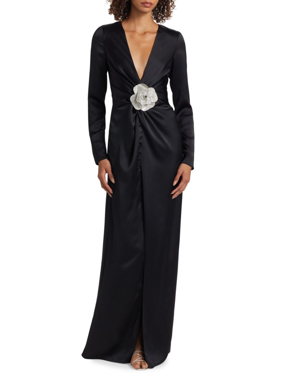 Платье Daryl с V-образным вырезом Ramy Brook, черный
Платье Daryl с V-образным вырезом Ramy Brook, черный