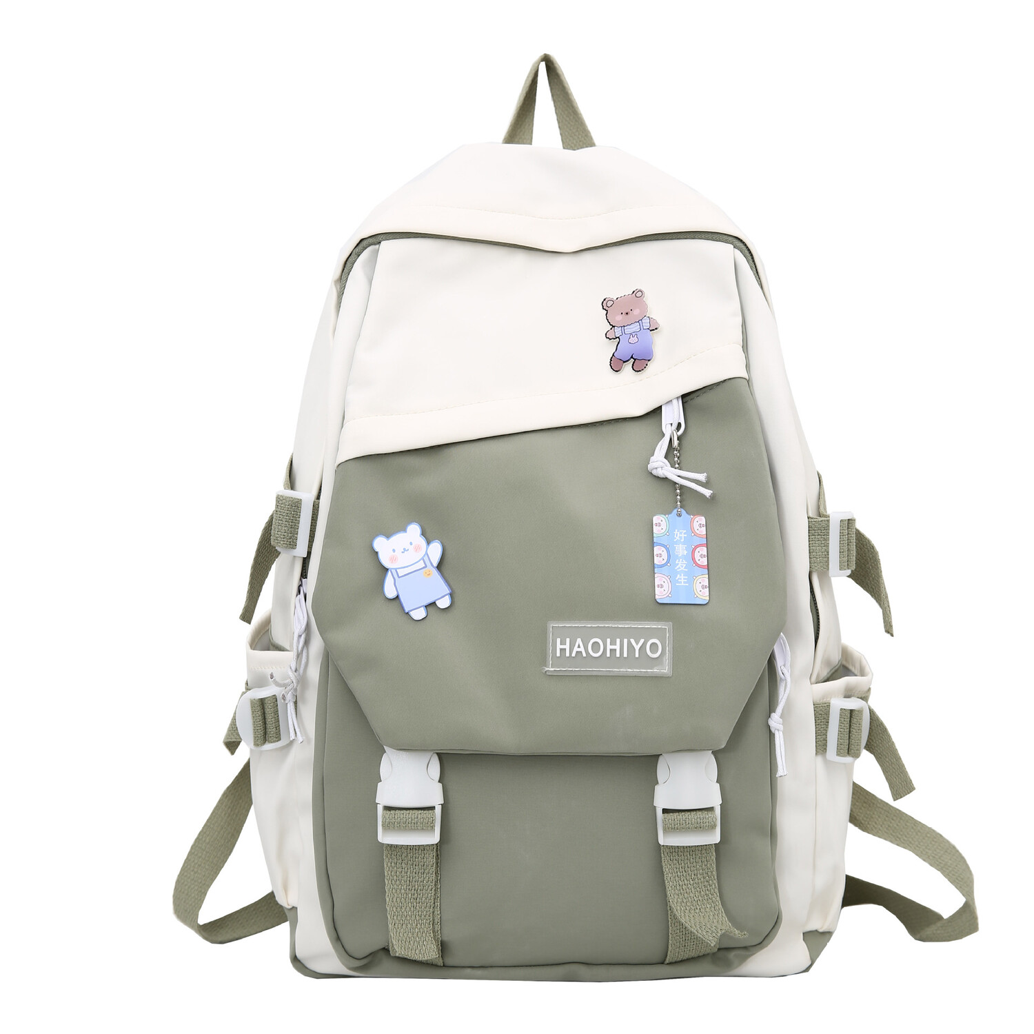 Рюкзак унисекс Banyanu, Зеленый + значок
Рюкзак унисекс Banyanu, Зеленый + значок