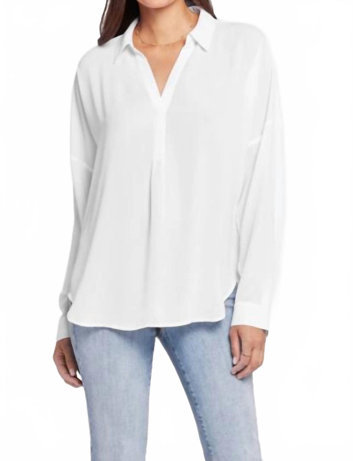 Блузка Becky в оптическом белом NYDJ
Блузка Becky в оптическом белом NYDJ