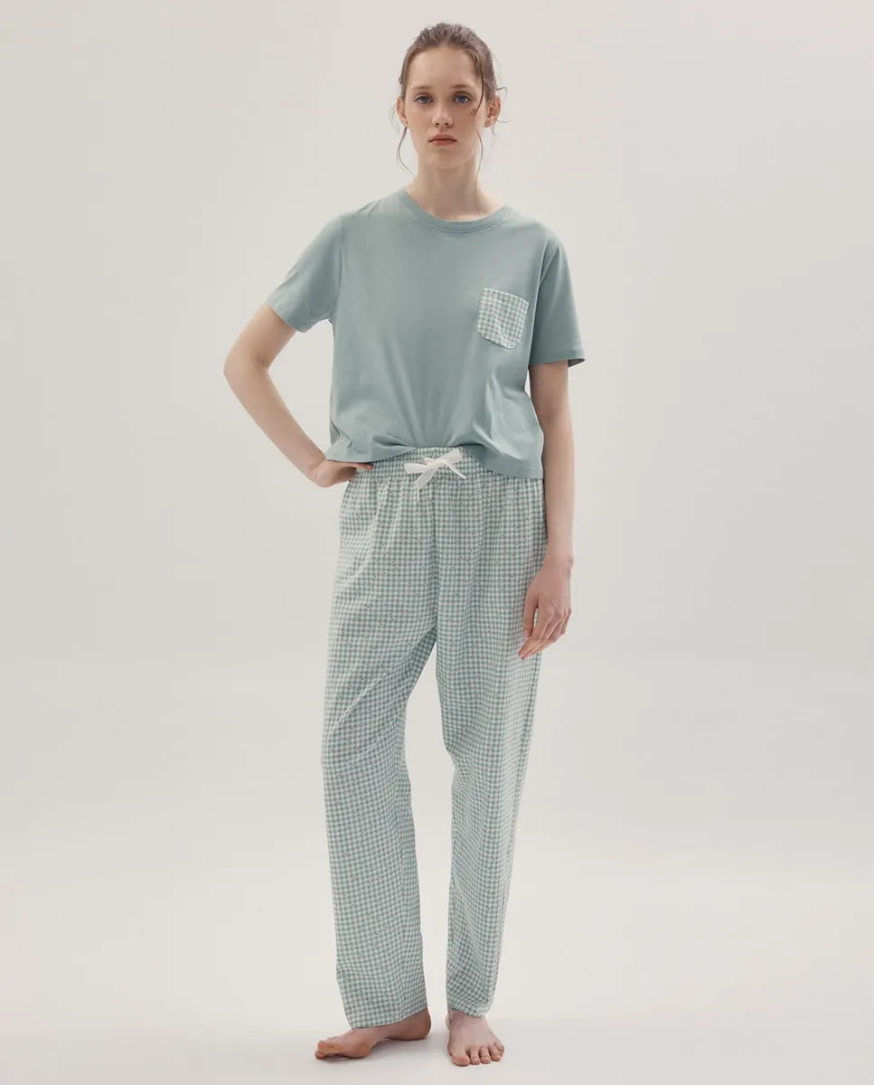 Пижама с принтом и карманом Sfera, зеленый
Пижама с принтом и карманом Sfera, зеленый