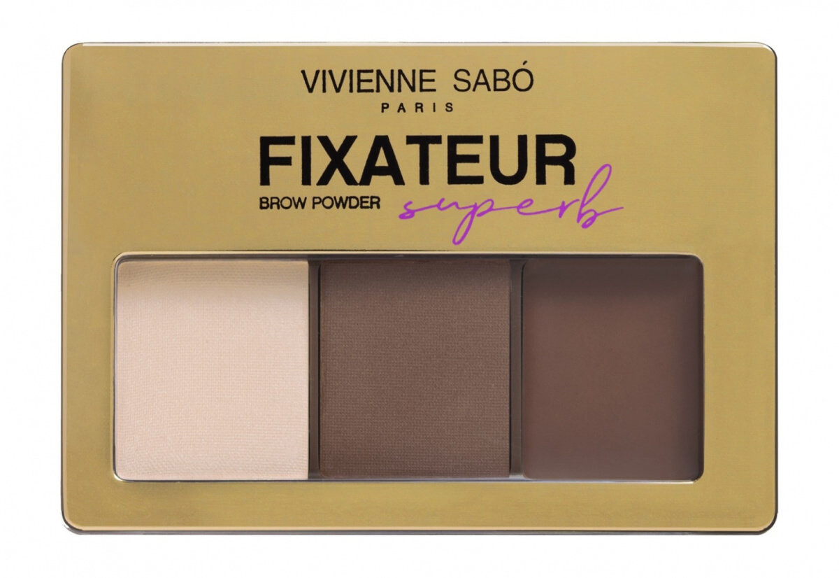Vivienne Sabó, Fixateur Superb Eyebrow Palette No.02 Dark Brown (4G)
Vivienne Sabó, Fixateur Superb Eyebrow Palette No.02 Dark Brown (4G)