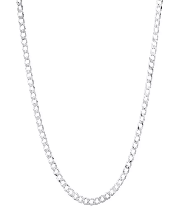 Ожерелье унисекс из стерлингового серебра с кубинским мотивом и суперплоским дизайном Steeltime, silver
Ожерелье унисекс из стерлингового серебра с кубинским мотивом и суперплоским дизайном Steeltime, silver