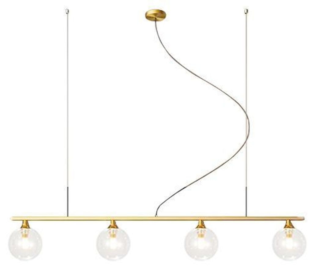 Подвесной светильник Toollight App675-4Cp Стекло 4 Шарика Золото 4 Источник света G9 9X80X70Cm Регулируемый Toolight
Подвесной светильник Toollight App675-4Cp Стекло 4 Шарика Золото 4 Источник света G9 9X80X70Cm Регулируемый Toolight