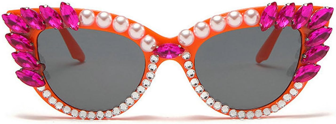 Новые солнцезащитные очки COTIA с бриллиантами для женщин, модные, в форме «кошачьего глаза», с кристаллами, стразами и жемчугом, ручная работа. Солнцезащитные очки, Orange
Новые солнцезащитные очки COTIA с бриллиантами для женщин, модные, в форме «кошачьего глаза», с кристаллами, стразами и жемчугом, ручная работа. Солнцезащитные очки, Orange