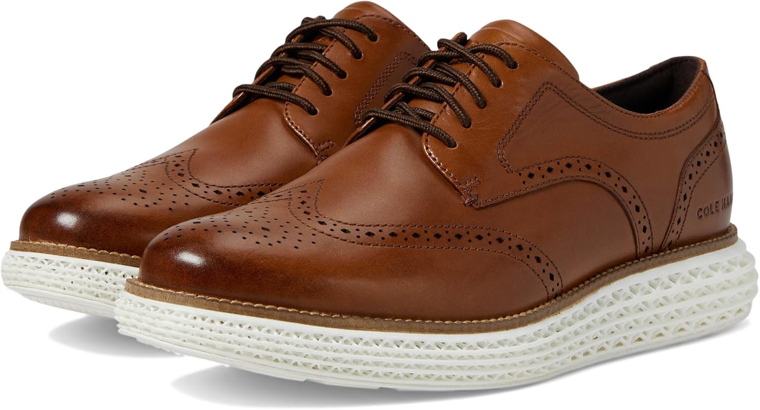 Мужские оксфорды Cole Haan Original Grand 2.0 с крыльями, British Tan
Мужские оксфорды Cole Haan Original Grand 2.0 с крыльями, British Tan