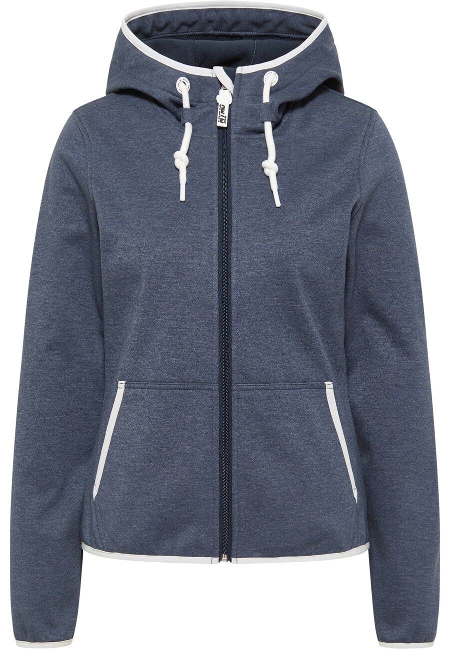 Спортивная толстовка с капюшоном на молнии myMo ATHLSR, морской синий 
Спортивная толстовка с капюшоном на молнии myMo ATHLSR, морской синий