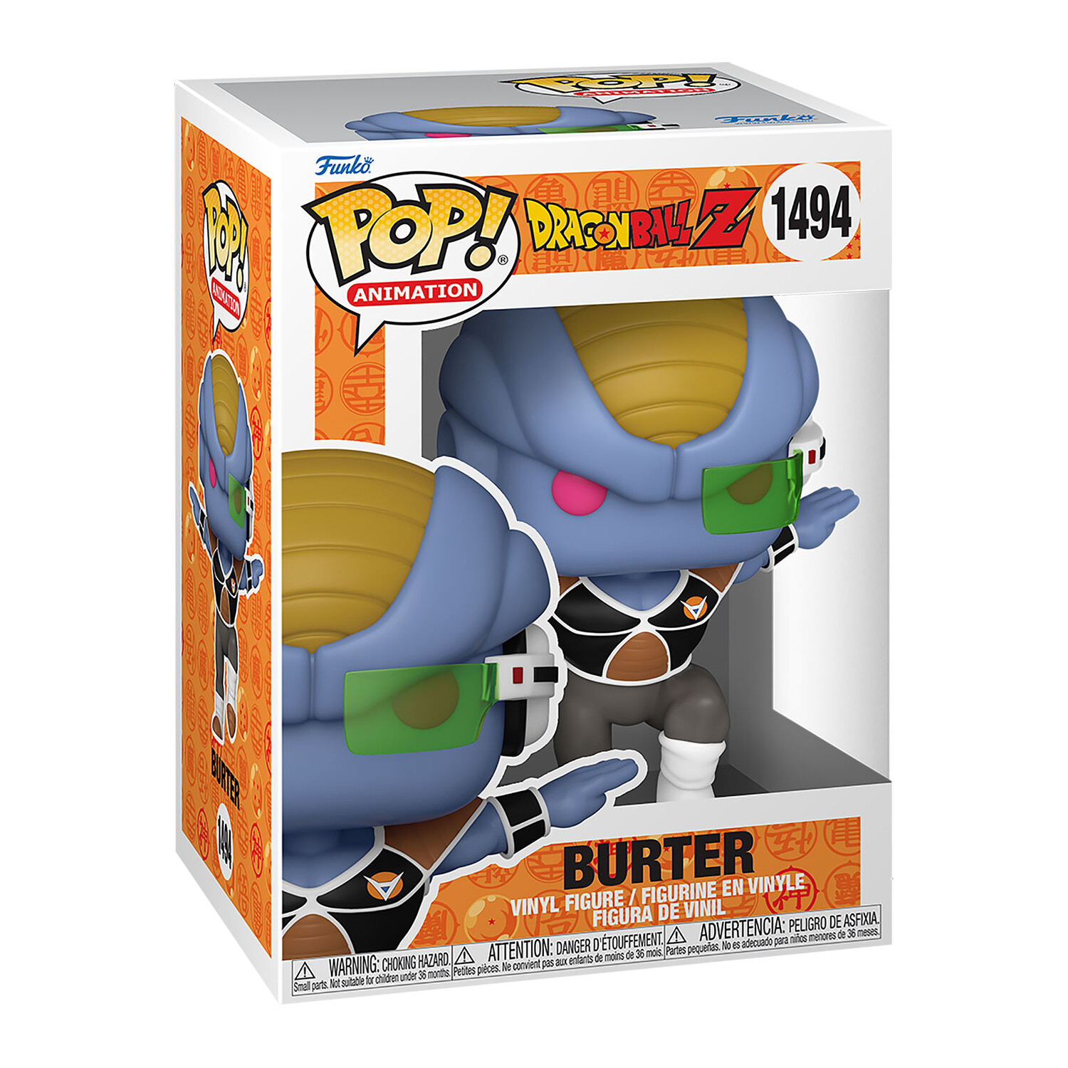 Dragon Ball Z - Фигурка Burter Funko Pop
Dragon Ball Z - Фигурка Burter Funko Pop