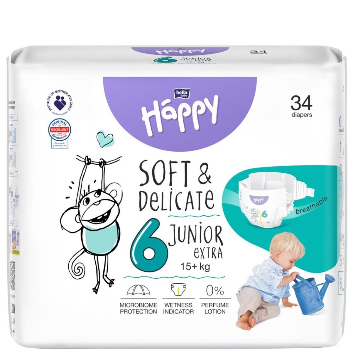 Одноразовые подгузники для детей Bella Baby Happy Soft & Delicate Junior Extra, 34 шт
Одноразовые подгузники для детей Bella Baby Happy Soft & Delicate Junior Extra, 34 шт