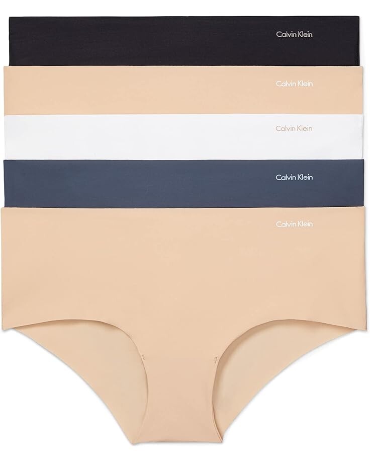Трусы Calvin Klein Invisibles 5-Pack Hipster, цвет Black/Speakeasy/White/Light Caramel/Light Caramel
Трусы Calvin Klein Invisibles 5-Pack Hipster, цвет Black/Speakeasy/White/Light Caramel/Light Caramel