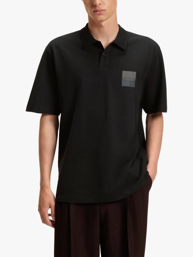 Хлопковая поло с коротким рукавом HUGO Regular Fit HUGO BOSS, Black/Multi
Хлопковая поло с коротким рукавом HUGO Regular Fit HUGO BOSS, Black/Multi