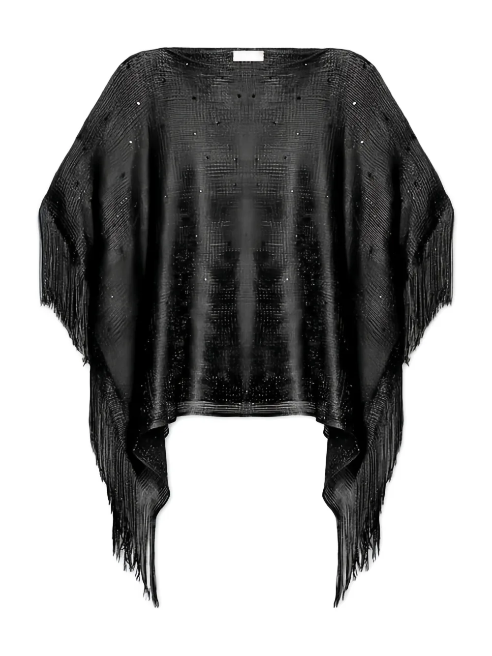 Шарф с бахромой Liu Jo, черный
Шарф с бахромой Liu Jo, черный