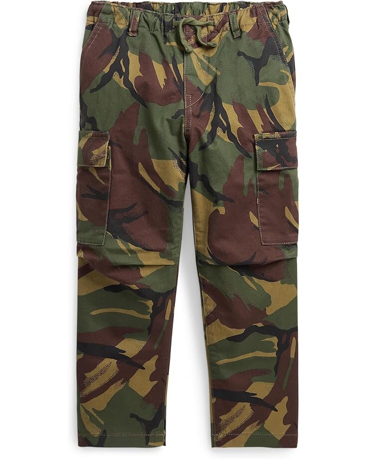 Брюки Polo Ralph Lauren Kids Slim Fit Camo Stretch Twill Cargo Pants, цвет British Elmwood Camo
Брюки Polo Ralph Lauren Kids Slim Fit Camo Stretch Twill Cargo Pants, цвет British Elmwood Camo