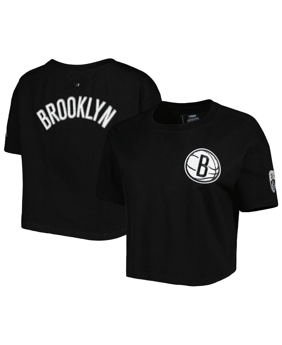 Женская черная футболка свободного кроя Brooklyn Nets Classics Pro Standard, черный
Женская черная футболка свободного кроя Brooklyn Nets Classics Pro Standard, черный