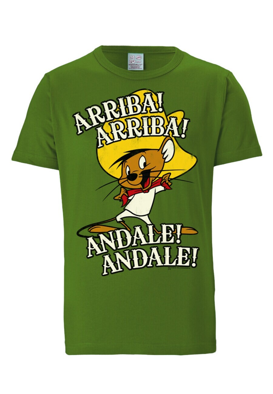 Классическая футболка LOGOSHIRT Shirt Speedy Gonzales, зеленый
Классическая футболка LOGOSHIRT Shirt Speedy Gonzales, зеленый