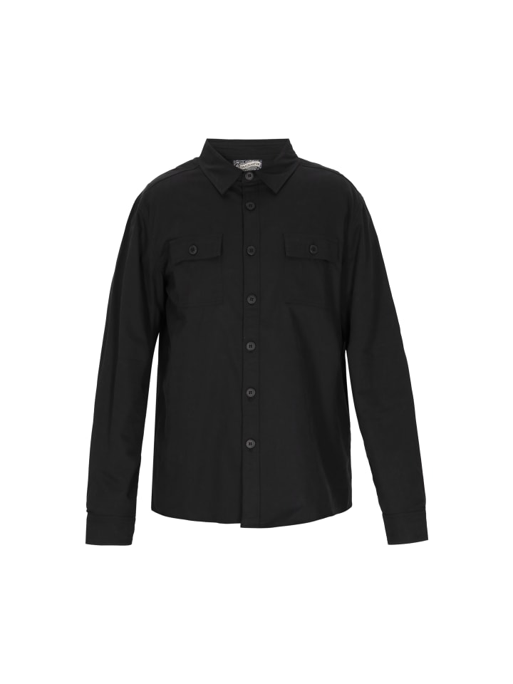 Мужская рубашка черного цвета DreiMaster Vintage
Мужская рубашка черного цвета DreiMaster Vintage