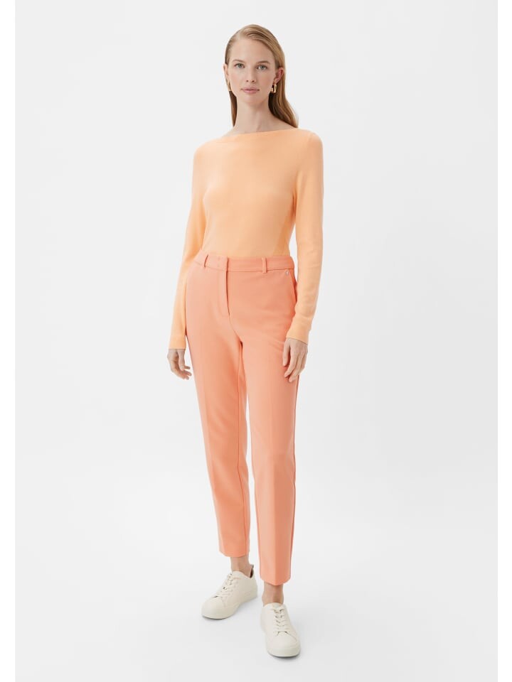 Тканевые брюки comma, оранжевый
Тканевые брюки comma, оранжевый