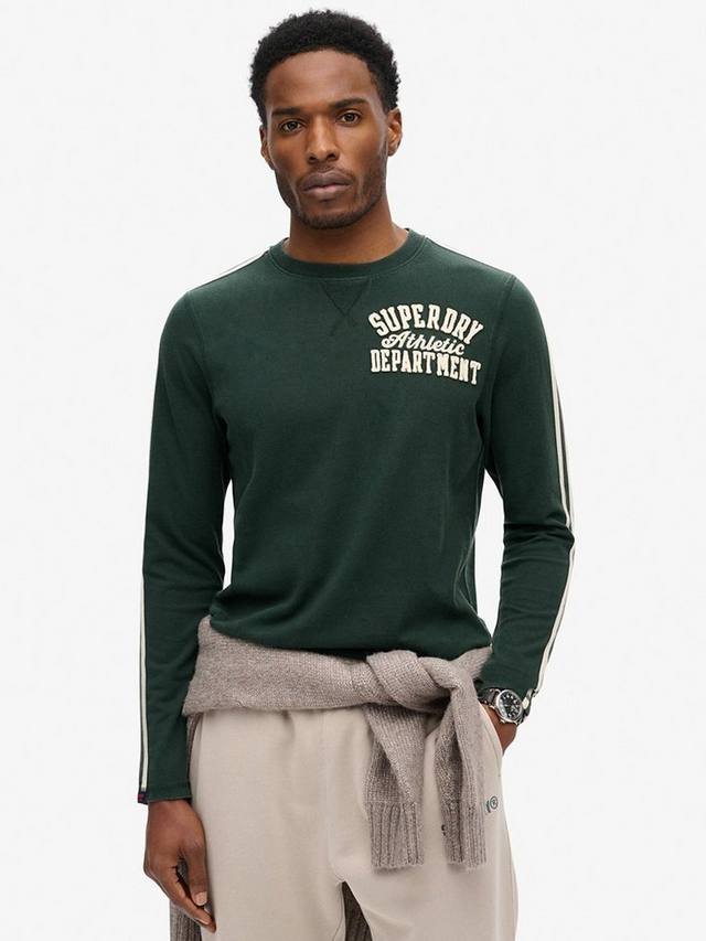 Винтажная спортивная футболка с длинными рукавами в полоску Superdry
Винтажная спортивная футболка с длинными рукавами в полоску Superdry