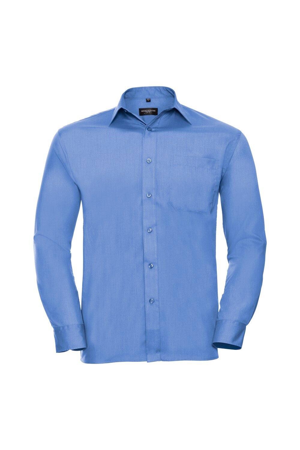 Рубашка с длинным рукавом из коллекции Russell, синий
Рубашка с длинным рукавом из коллекции Russell, синий