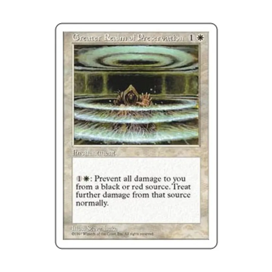 CCG Великое Царство Сохранения (U), MTG - 5th Edition
CCG Великое Царство Сохранения (U), MTG - 5th Edition