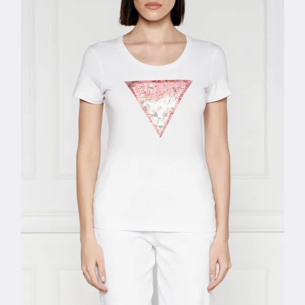 Облегающая футболка Guess, белый
Облегающая футболка Guess, белый