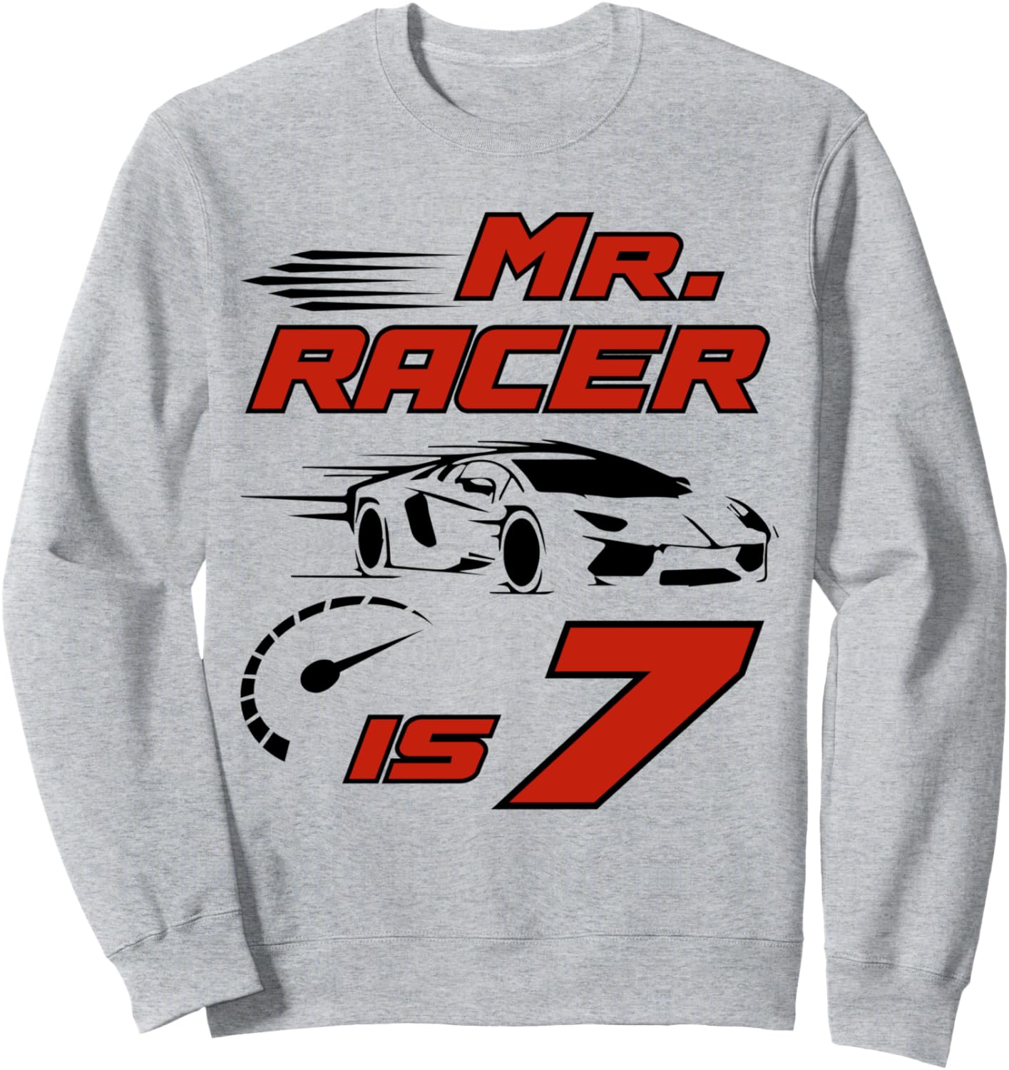 Толстовка с изображением гоночных автомобилей Mr. Racer для вечеринки в честь 7-летия Family Look Racing Car Themed Decorations Gifts, серый
Толстовка с изображением гоночных автомобилей Mr. Racer для вечеринки в честь 7-летия Family Look Racing Car Themed Decorations Gifts, серый