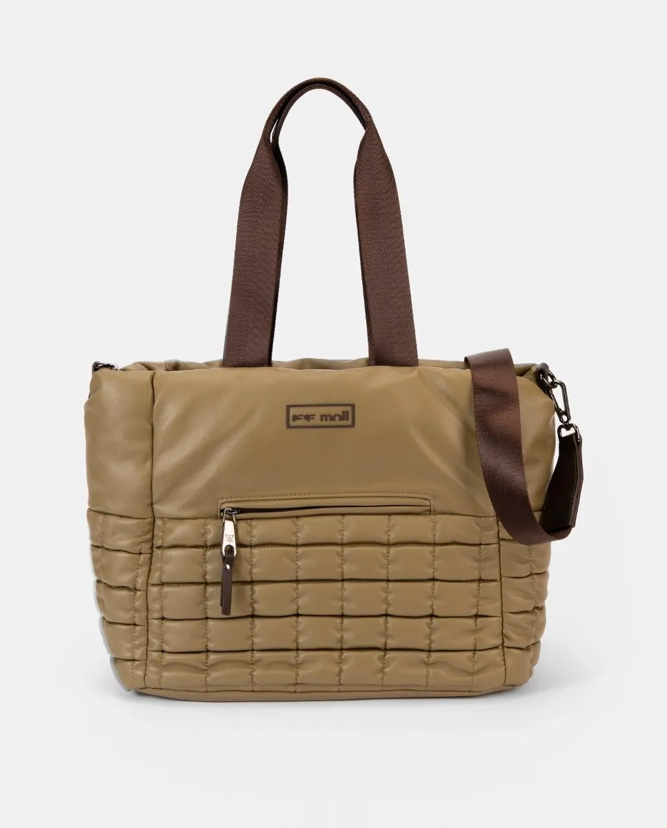 Стеганая сумка со сборками и двумя ручками Pepe Moll, военный зеленый
Стеганая сумка со сборками и двумя ручками Pepe Moll, военный зеленый