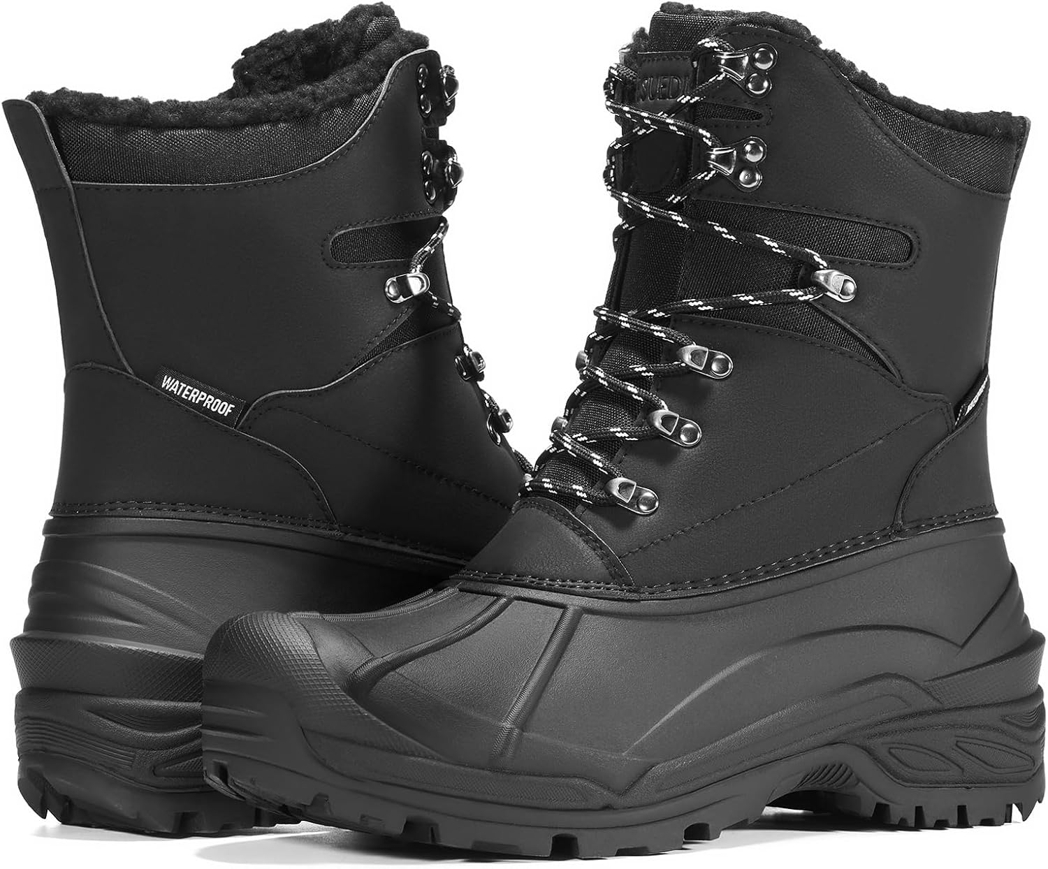 Мужские зимние ботинки с утеплителем, водонепроницаемые, легкие, противоскользящие, болотные ботинки для мужчин Suedi, черный
Мужские зимние ботинки с утеплителем, водонепроницаемые, легкие, противоскользящие, болотные ботинки для мужчин Suedi, черный