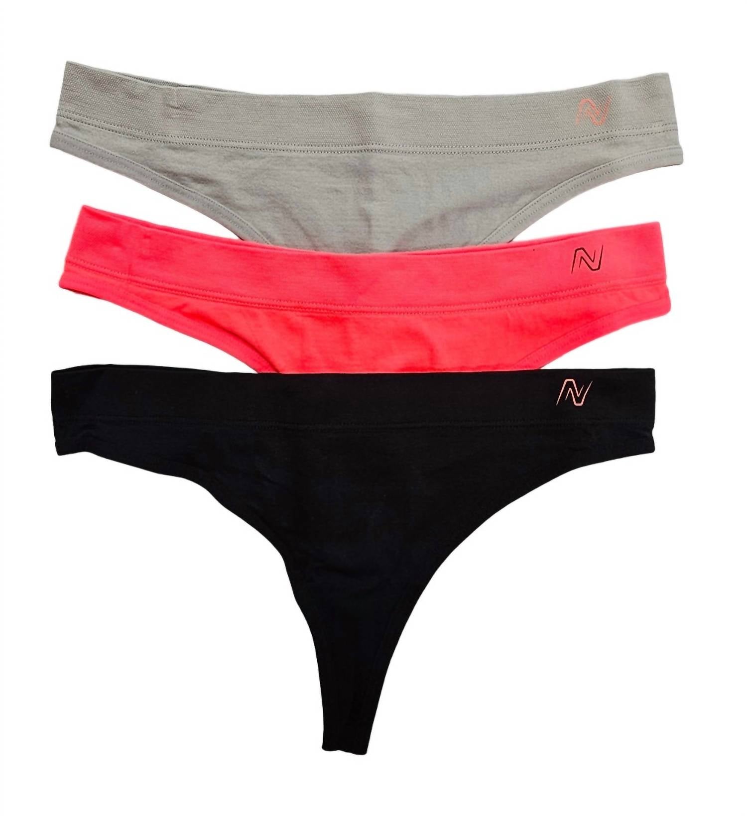 Женские бесшовные стринги Performance, комплект из 3 пар, черный/электрический красный/серый New Balance
Женские бесшовные стринги Performance, комплект из 3 пар, черный/электрический красный/серый New Balance