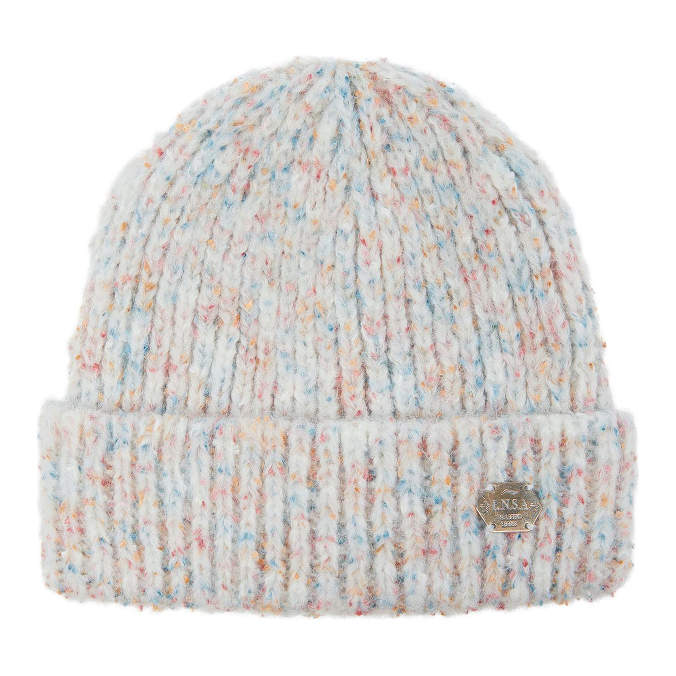 LINING Унисекс вязаная шапка из полиэстера цвета айвори, Ivory
LINING Унисекс вязаная шапка из полиэстера цвета айвори, Ivory