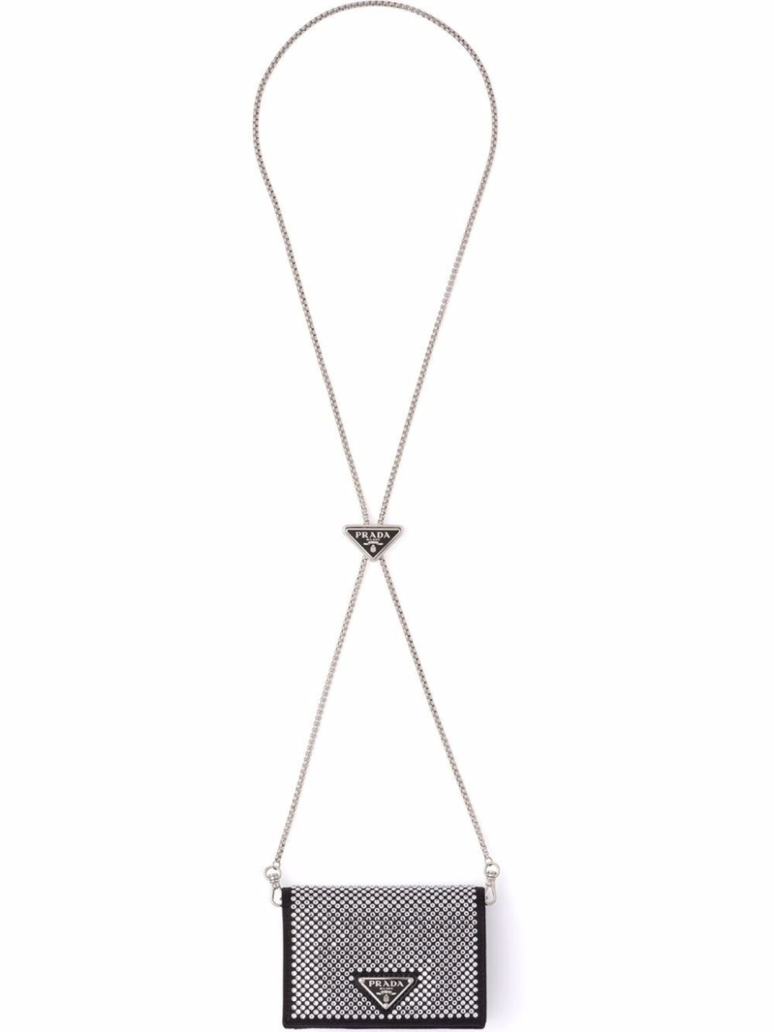 Prada картхолдер с кристаллами, нейтральный цвет
Prada картхолдер с кристаллами, нейтральный цвет