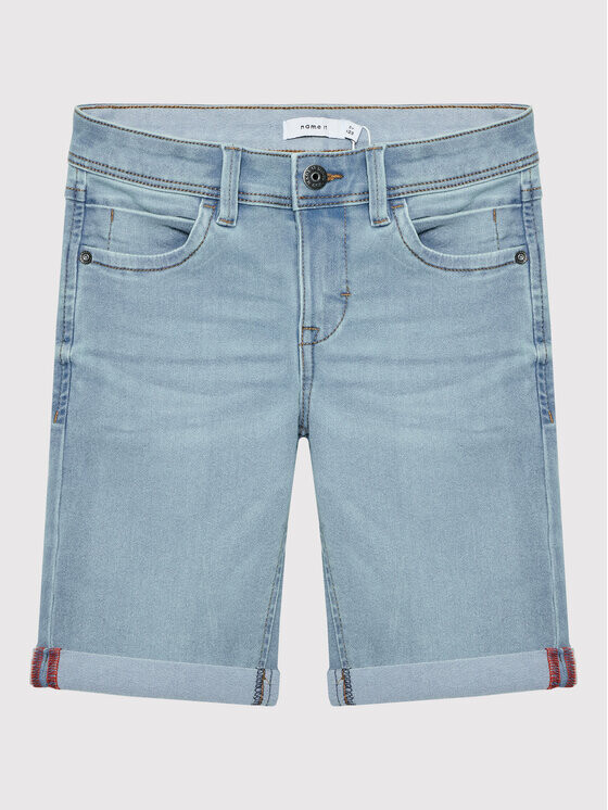 Джинсовые шорты узкого кроя Name It, синий
Джинсовые шорты узкого кроя Name It, синий