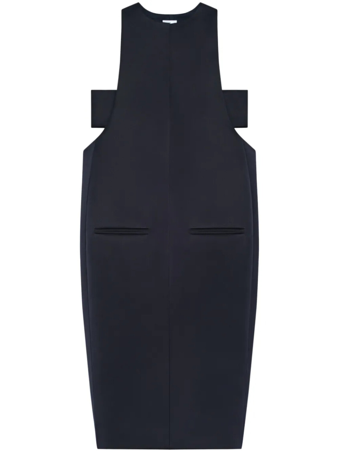 Courrèges облегающее платье миди, синий
Courrèges облегающее платье миди, синий