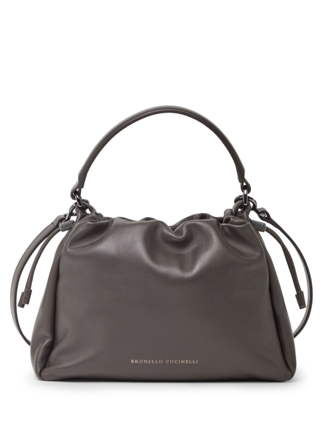 Brunello Cucinelli сумка-тоут monili со шнурком, коричневый
Brunello Cucinelli сумка-тоут monili со шнурком, коричневый