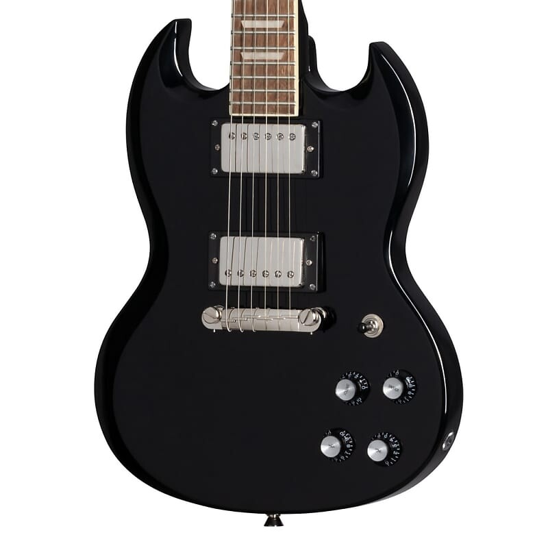 Электрогитара Epiphone Power Players SG Electric Guitar, Dark Matter Ebony w/Gig Bag
Электрогитара Epiphone Power Players SG Electric Guitar, Dark Matter Ebony w/Gig Bag