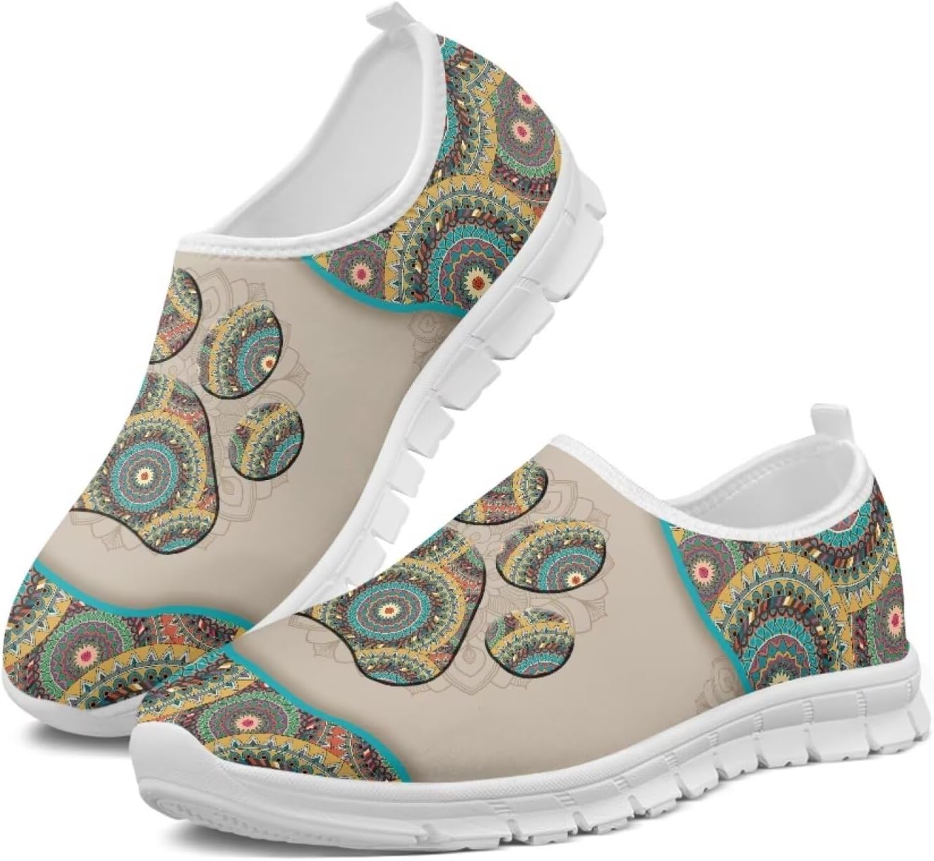 Женские кроссовки Glomenade с принтом с животных и племенных мотивов, мужские дышащие кроссовки из сетки, носочные кроссовки, модные слипоны, противоскользящие теннисные кроссовки, Tribal Pet Paw
Женские кроссовки Glomenade с принтом с животных и племенных мотивов, мужские дышащие кроссовки из сетки, носочные кроссовки, модные слипоны, противоскользящие теннисные кроссовки, Tribal Pet Paw